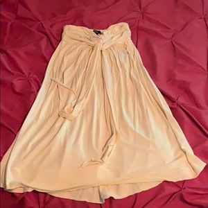 Express strapless dress